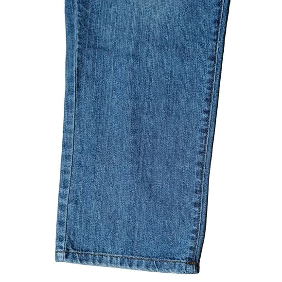 Ana Boyfriend Ankle Jeans Womens Size 8 Distressed Denim A New Approach - Picture 5 of 16